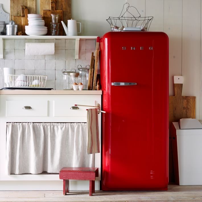 Smeg Red Fridge West Elm Remodelista 710x710